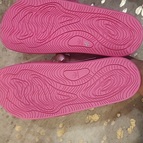 Adidas x Pharrell Williams Boost Slides Semi Solar Pink FV7289 Men's - Picture 4 of 6